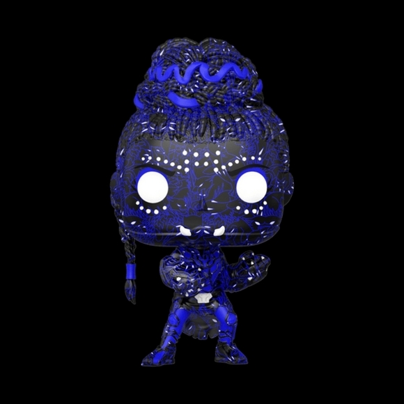 Funko POP! Black Panther Nakia and Shuri Art Series - Picture 2 of 8
